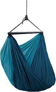 LA SIESTA ZunZun, Visiaca hojdacia sieť, 120 kg, 2 osôb, Polyamid, Modrá farba vody, 2100 mm