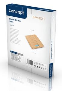 Concept VK5714 digitálna kuchynská váha BAMBOO