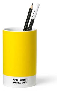 Keramický organizér na písacie potreby Yellow 012 – Pantone