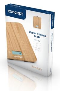 Concept VK5714 digitálna kuchynská váha BAMBOO
