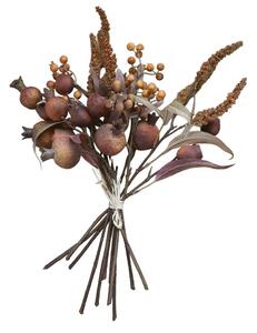 Dekorácia jesennej kytice Fleur - 43 cm - Chic Antique