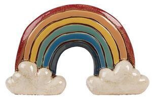 Planter 26x9x16 Cm Red Ceramic Rainbow - 26*9*16 cm - Clayre & Eef