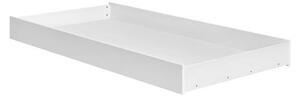 Biela zásuvka pod detskú posteľ Pinio Basics, 200 × 90 cm