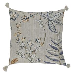Opálová obliečka na vankúš s kvetinovým vzorom Aix Vintage Quilt - 50*50 cm - Chic Antique