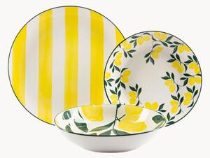 Porcelánová súprava riadu Positano, 6 osôb, 18 ks