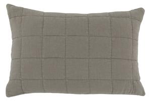 Zelená obliečka na vankúš s opraným vzhľadom Aix Vintage Quilt - 60*40 cm - Chic Antique