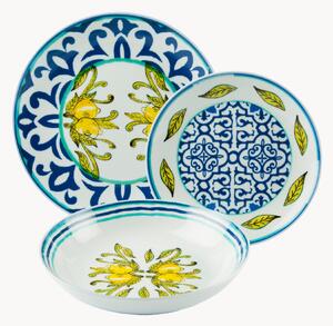 Porcelánová súprava riadu Amalfi, 6 osôb, 18 ks
