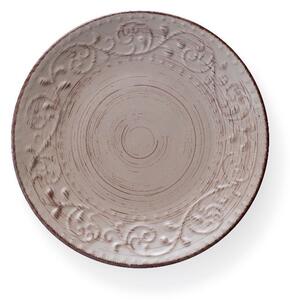 Pieskovohnedý kameninový tanier Brandani Serendipity, ⌀ 27,5 cm