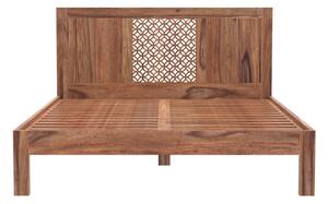 Posteľ Mira 160x200 indický masív palisander