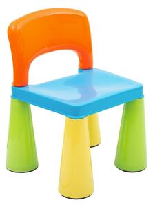 New Baby Detská sada stolčeka a stoličiek 3 ks, farebná