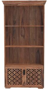 Knižnica Mira 90x180x35 indický masív palisander