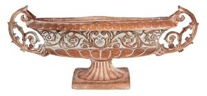 Planter 81x19x36 Cm Brown Ceramic Material - 81*19*36 cm - Clayre & Eef