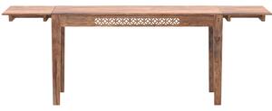 Rozkladací stôl Mira 140/220x90 indický masív palisander
