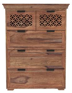 Komoda Mira 90x120x45 indický masív palisander