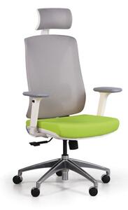 Kancelárska stolička so sieťovaným operadlom ENVY, zelená