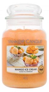 Vonná sviečka Yankee Candle MANGO ICE CREAM classic veľká