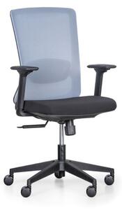 Kancelárska stolička KIRK, sivá