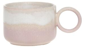 Béžovo-ružový rustikálny hrnček Valence Dusty Rose - 10 * 7,5 cm / 305 ml - Chic Antique
