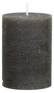Kávová široká sviečka Macon Rustic coffee - Ø 7*10cm/ 40h - Chic Antique