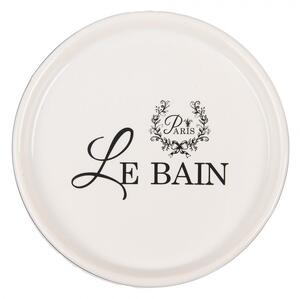 Keramická okrúhla mydlovnička Le Bain - Ø 12*3 cm - Clayre & Eef
