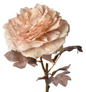Artificial Flower Rose 48 Cm Pink Plastic - 10*10*48 cm - Clayre & Eef