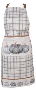 Bavlnená károvaná zástera s tekvicami Country Style Pumpkin - 70*85 cm - Clayre & Eef