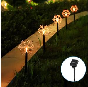 Aigostar - LED Solárne vianočné svietidlo LED/0,054W/1,2V 1m IP65 teplá biela