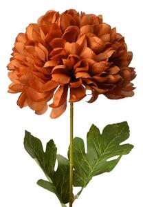 Dekorácia umelá kvetina s hnedým kvetom - 15*15*80 cm - Clayre & Eef