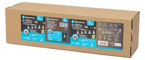 Aigostar - LED Solárne vianočné svietidlo LED/0,054W/1,2V 1m IP65 studená biela