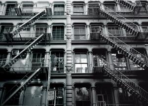 1Wall fototapeta New York bytový dom 315x232 cm
