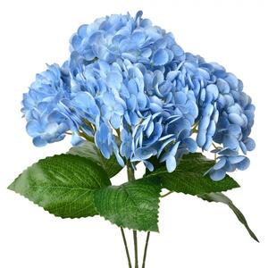 Modrá umelá kvetina hortenzie Hydrangea - 23*23*45 cm - Clayre & Eef