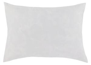 Biela chlpatá obliečka na vankúš so stromčekmi Let it Snow - 35*50 cm - Chic Antique
