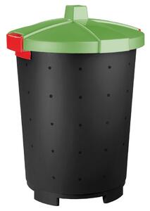 Plastový odpadkový kôš Mattis 45 l, zelená