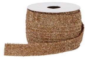 Zlatá látková stuha Vivant Crushta Ribbon - 20mm x 15m - daan kromhout