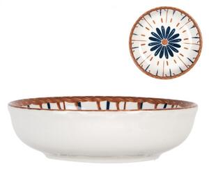 Miska s modrým kvetom Mibbo - Ø 10*3 cm / 50 ml - Clayre & Eef