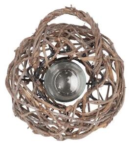 Prútený lampáš Mäsa Vine Wood - 16*12 cm - daan kromhout