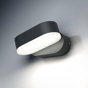 OSRAM LED vonkajšie nástenné svietidlo ENDURA STYLE MINI, tmavošedá, IP44, Hliník / sivá / zinok, Hliník, Moderný