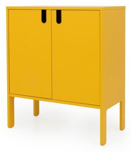 Žltá skrinka Tenzo Uno, šírka 80 cm
