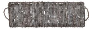 Sivý drevený dekoračný podnos Masai Vine - 40*20*3 cm - daan kromhout