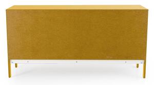 Žltá komoda Tenzo Uno, šírka 171 cm