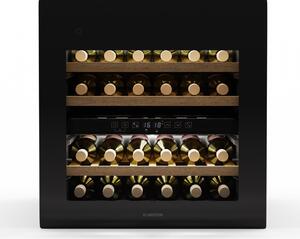 Klarstein Rhone 36 Duo chladnička na víno, 36 fliaš, LED ovládanie, push-to-open, tichá