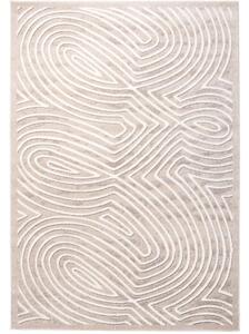 Kusový koberec Bludisko krémový 60x110cm