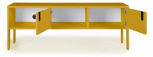 Žltá TV komoda Tenzo Uno, šírka 137 cm