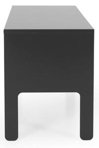 Sivý TV stolík Tenzo Uno, šírka 137 cm