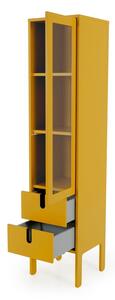 Žltá vitrína Tenzo Uno, šírka 40 cm
