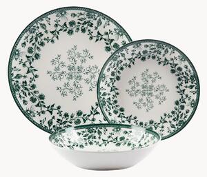 Porcelánová súprava riadu Giardino Segreto, 6 osôb, 18 ks
