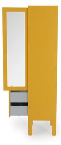 Žltá vitrína Tenzo Uno, šírka 40 cm
