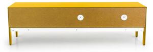 Žltá nízka komoda Tenzo Uno, šírka 171 cm