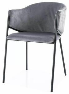Jedálenská stolička BONO 2 sivá