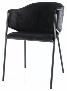 Jedálenská stolička BONO 2 čierna